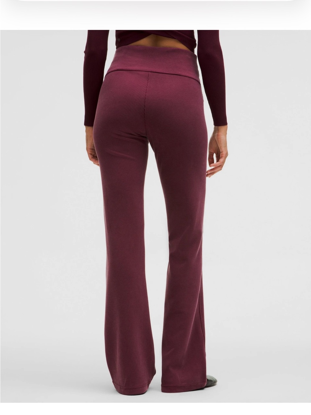 Lululemon Ribbed Softstreme Flared Pant - Picture 2 of 8